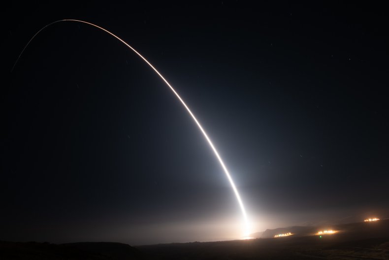 US, Minuteman, III, ICBM, test, launch