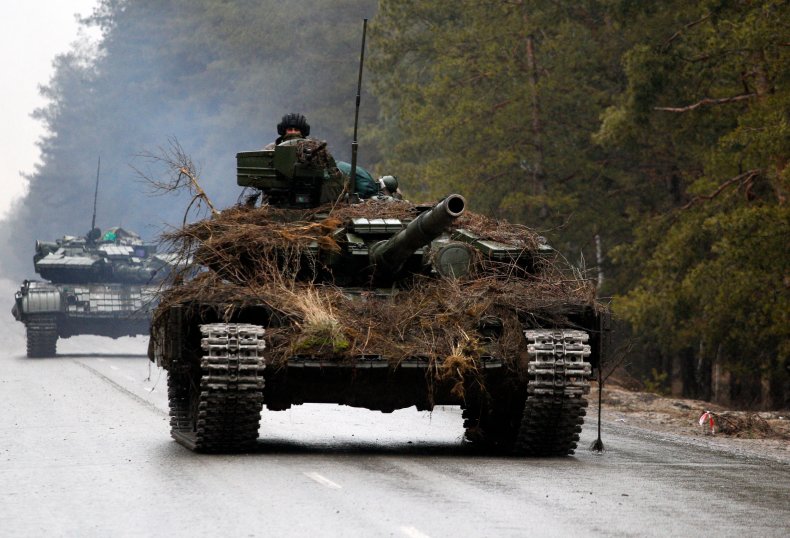 Ukrainian tank 