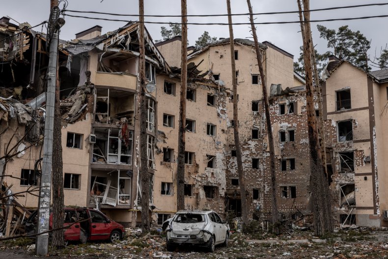 Destroyed Buildings in Ukraine