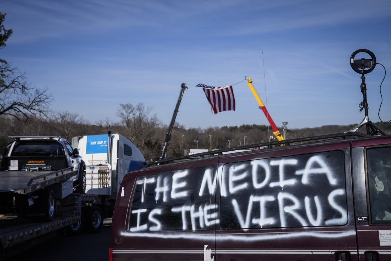 Peoples Convoy in Hagerstown, Maryland