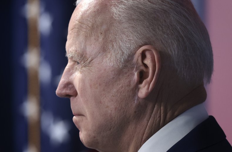 U.S. President Joe Biden speaks about the