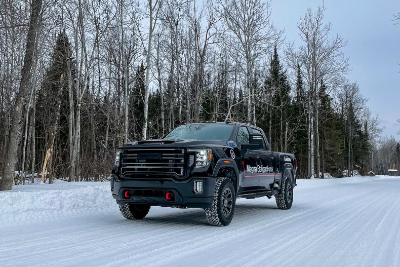 Magna EtelligentFoce test truck