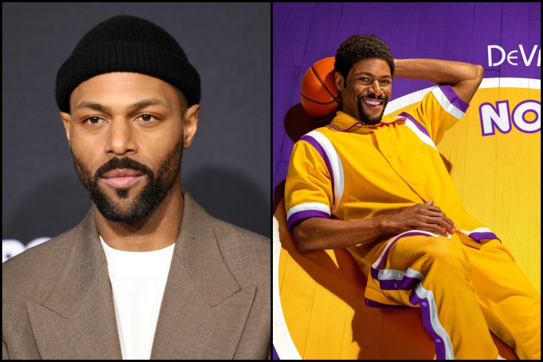 DeVaughn Nixon plays his father Norm Nixon