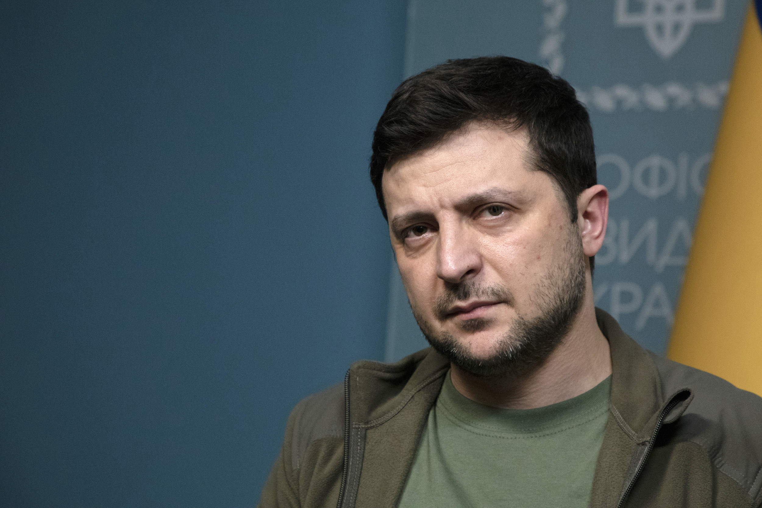 Zelensky Says Russia Banked on Ukrainians Being Cowards in War