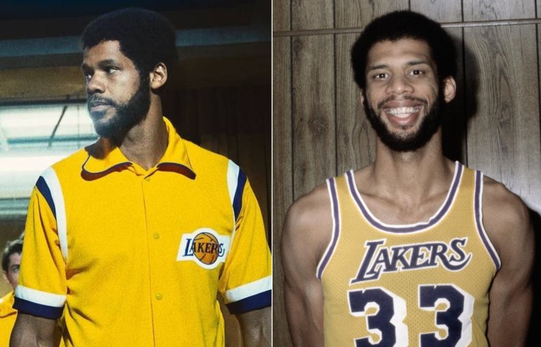 Solomon Hughes plays Kareem Abdul-Jabbar