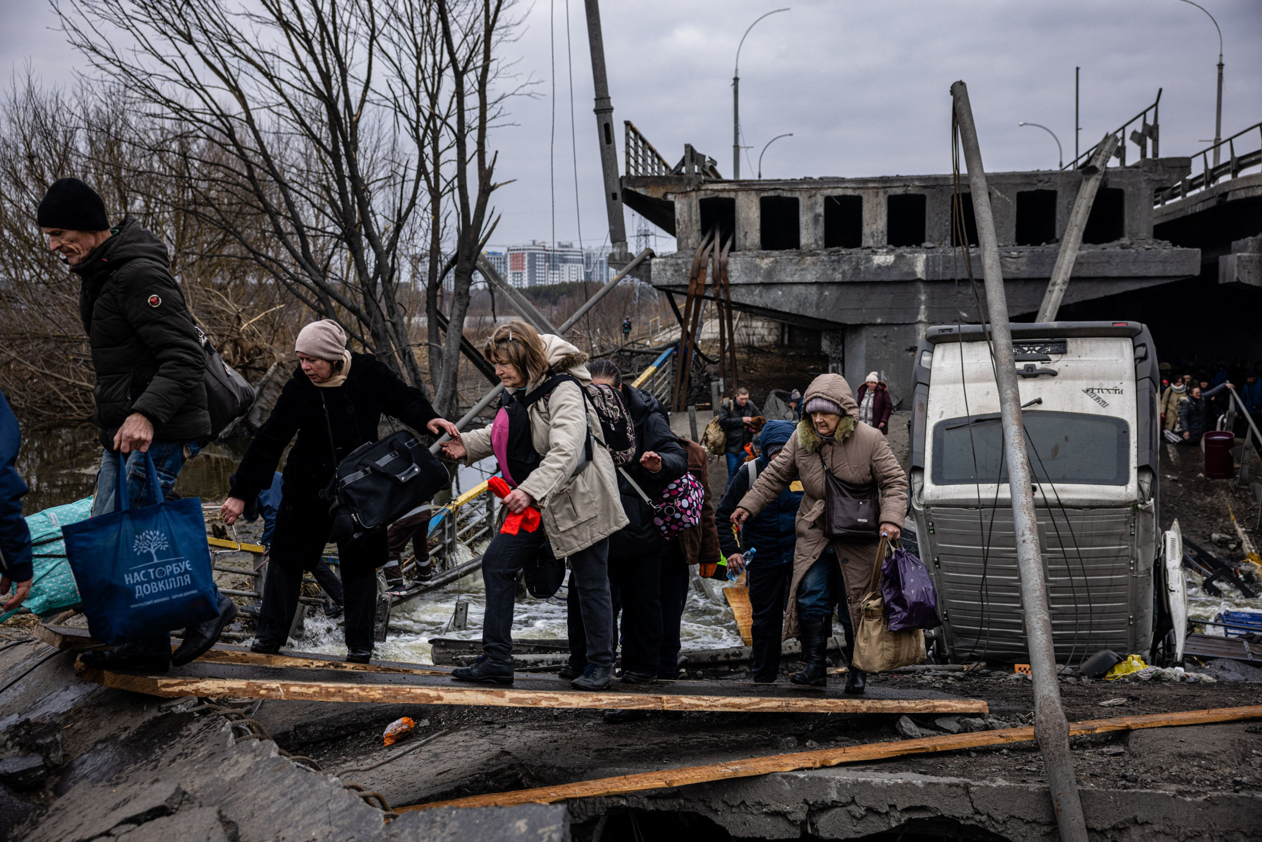 UN Refugee Agency Focuses on Fleeing Ukrainian Children as Exodus Continues