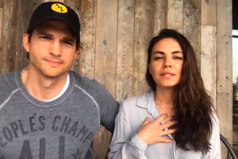 Mila and Ashton Talk About Ukraine