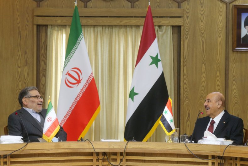 Iran, Shamkhani, Syria, Mamlouk, meet, Tehran, 2022