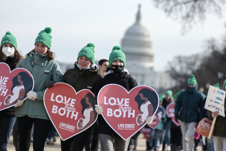Pro-life protest Washington DC