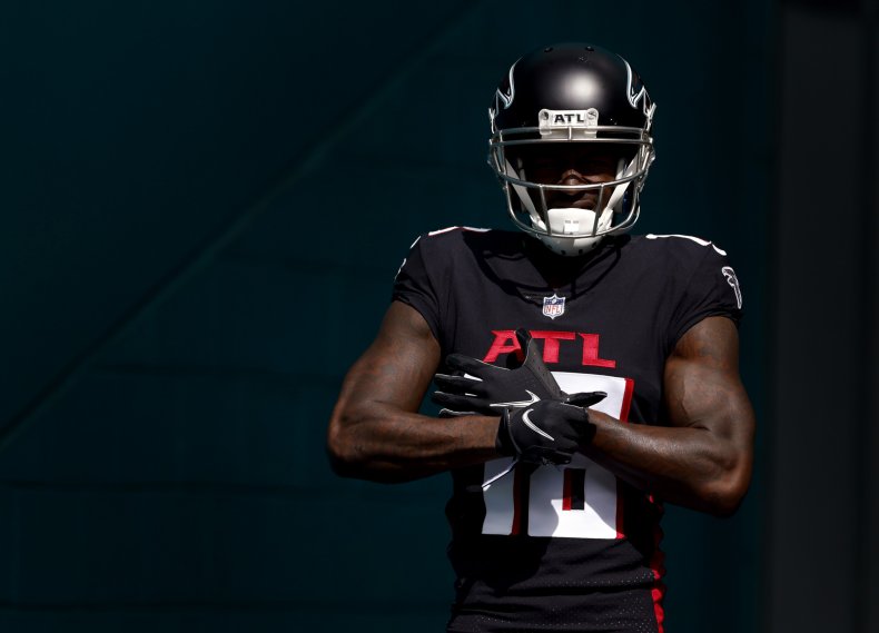 Calvin Ridley Atlanta Falcons NFL Gambling Suspension