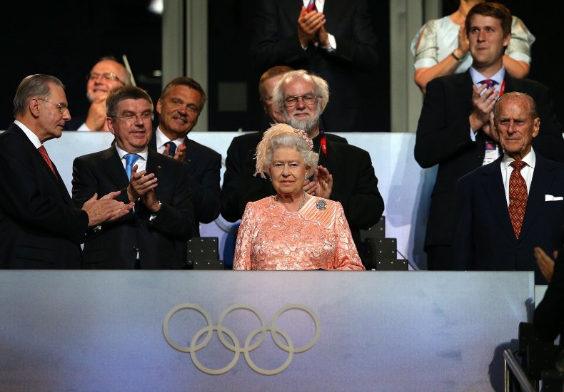 Queen Elizabeth II London 2012