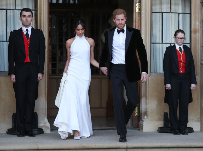 Meghan Markle Prince Harry Wedding Reception