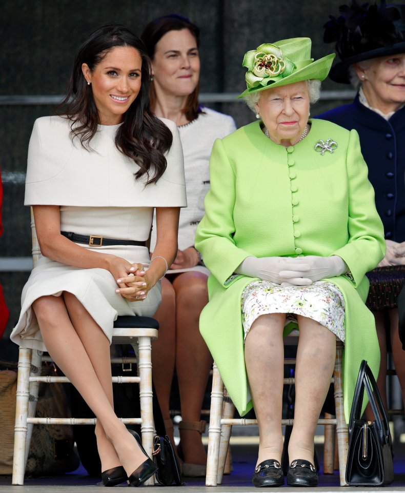 Meghan Markle Queen Elizabeth II