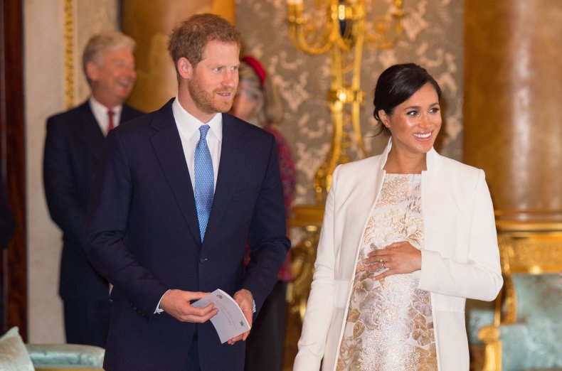 Meghan Markle Prince Harry Buckingham Palace