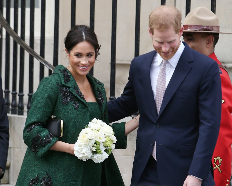 Meghan Markle and Prince Harry Canada House