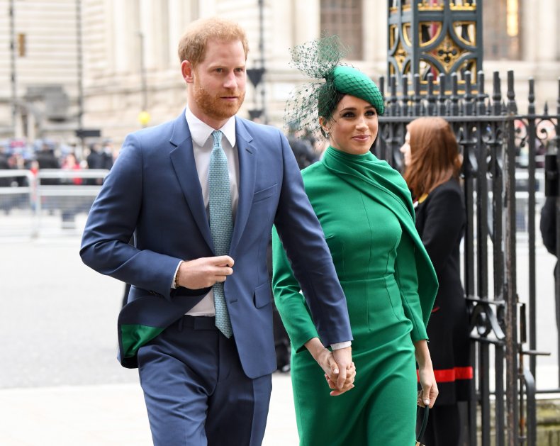 Prince Harry Meghan Markle Commonwealth Service