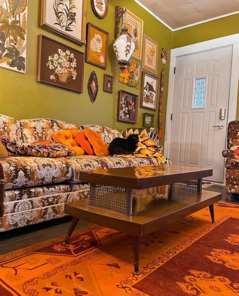 70s inspired interior house