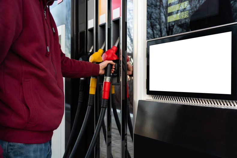 gas station