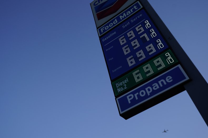 LA gas prices near $7