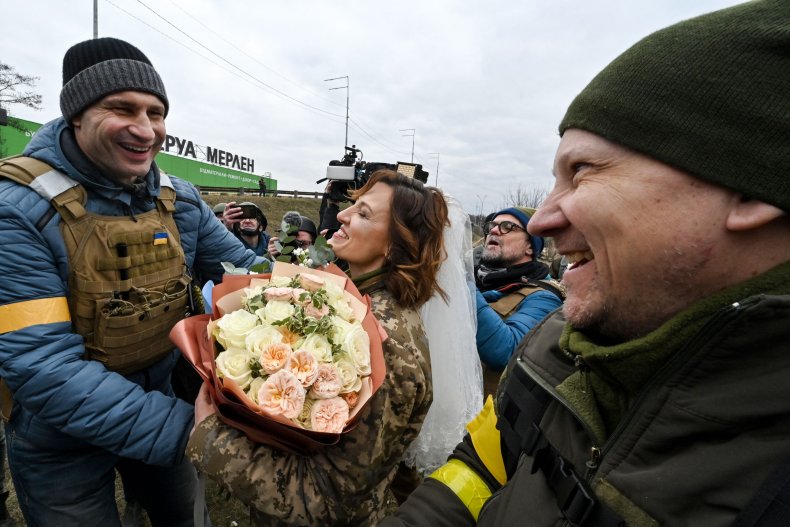 Ukraine Wedding Babies Russia War Marriage