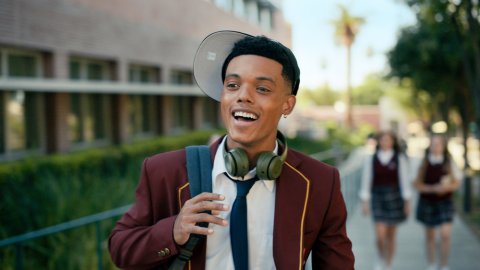 Bel-Air’s Jabari Banks Gets Candid