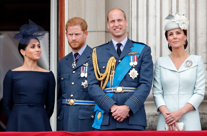 William and Kate, Harry and Meghan