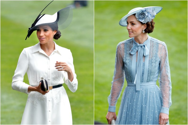 Meghan and Kate Ascot