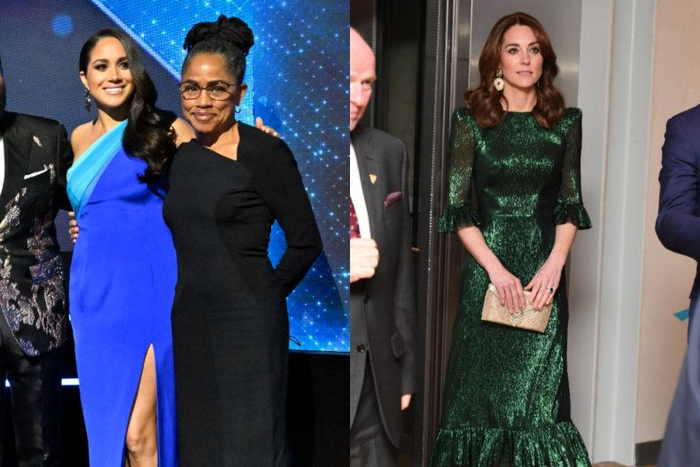 Meghan Markle Kate Middleton Gala