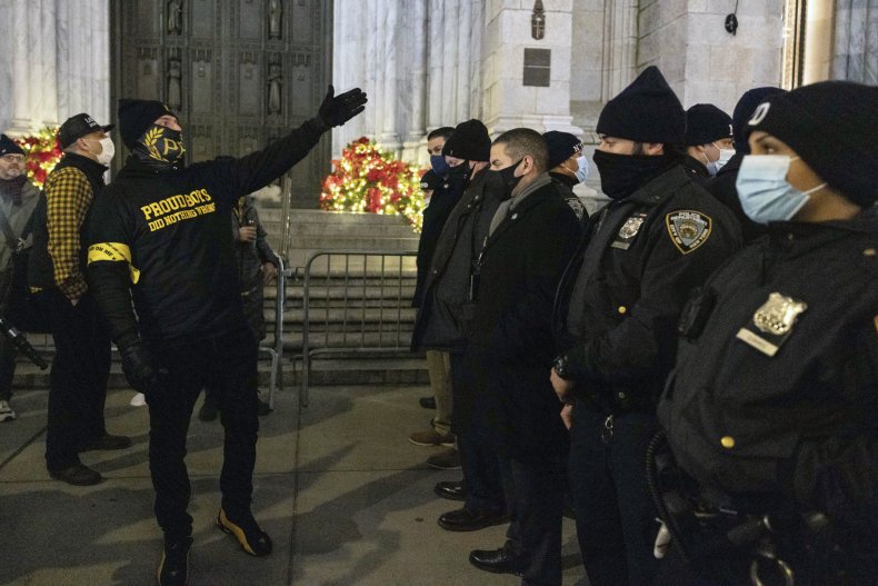Proud Boys Counterprotesters