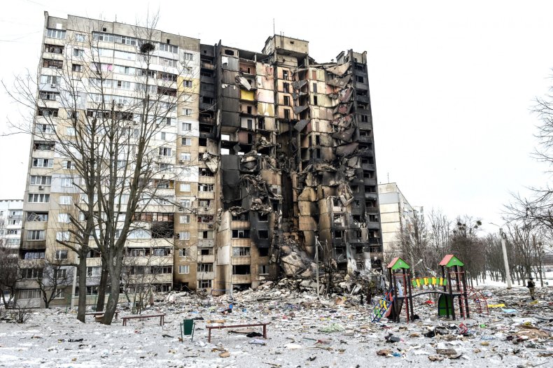 Shelling, Ukraine, Kharkiv, city, apartment, building