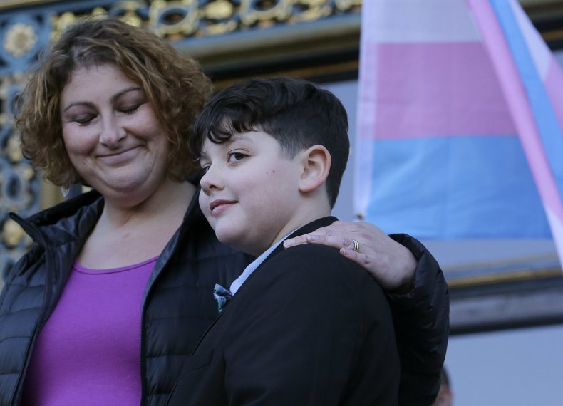 transgender student rally school lgbtq