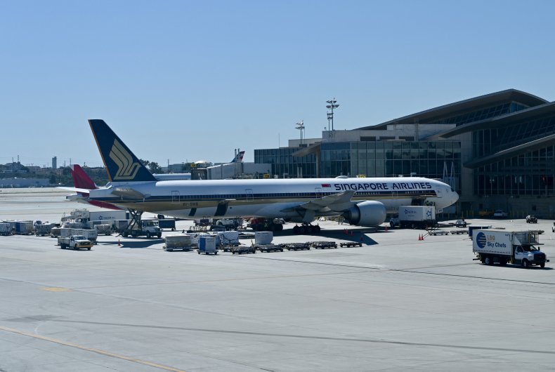 Boeing 777-312ER at Los Angeles International Airport