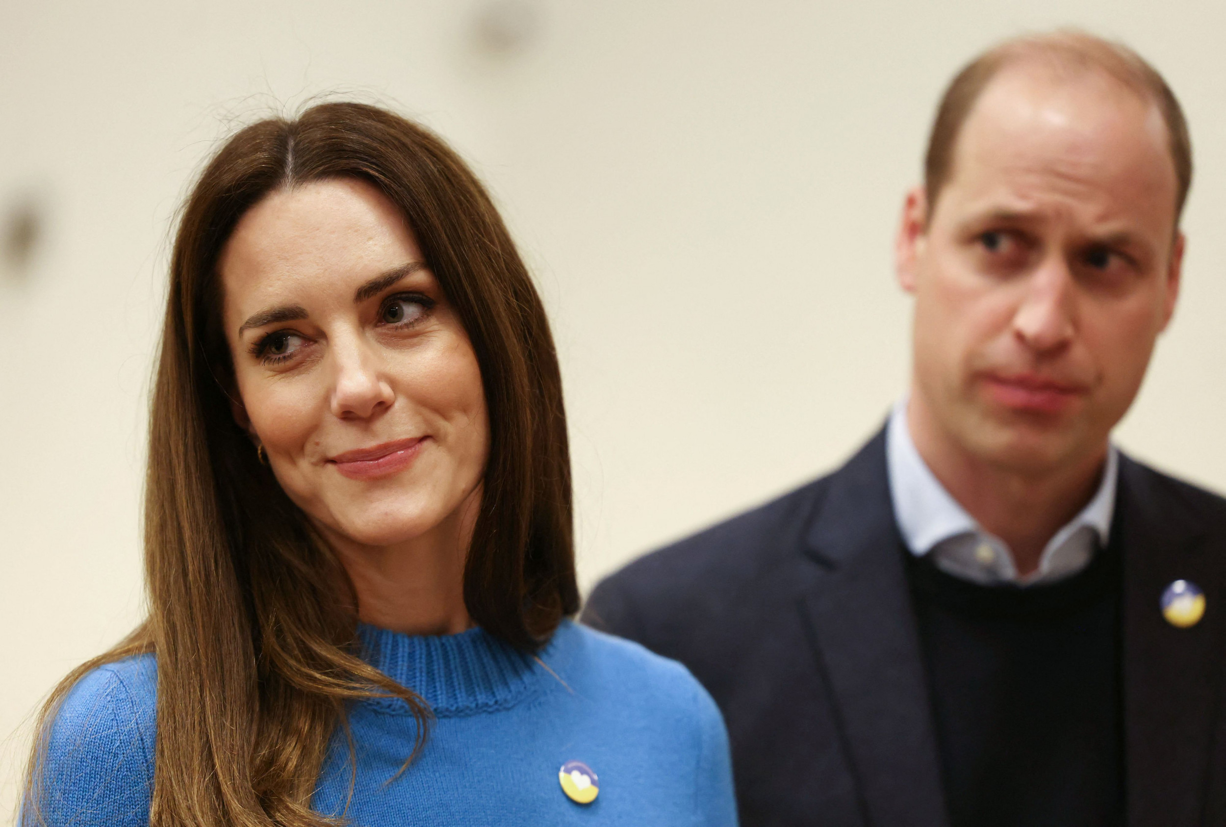 Kate Middleton Pays Tribute to Ukraine in Blue as She Backs Relief