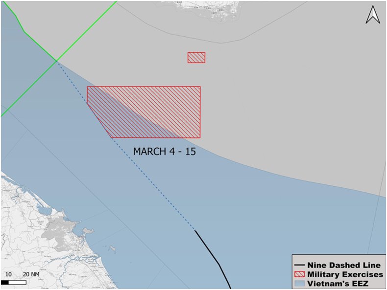 China Pushes Limits in South China Sea