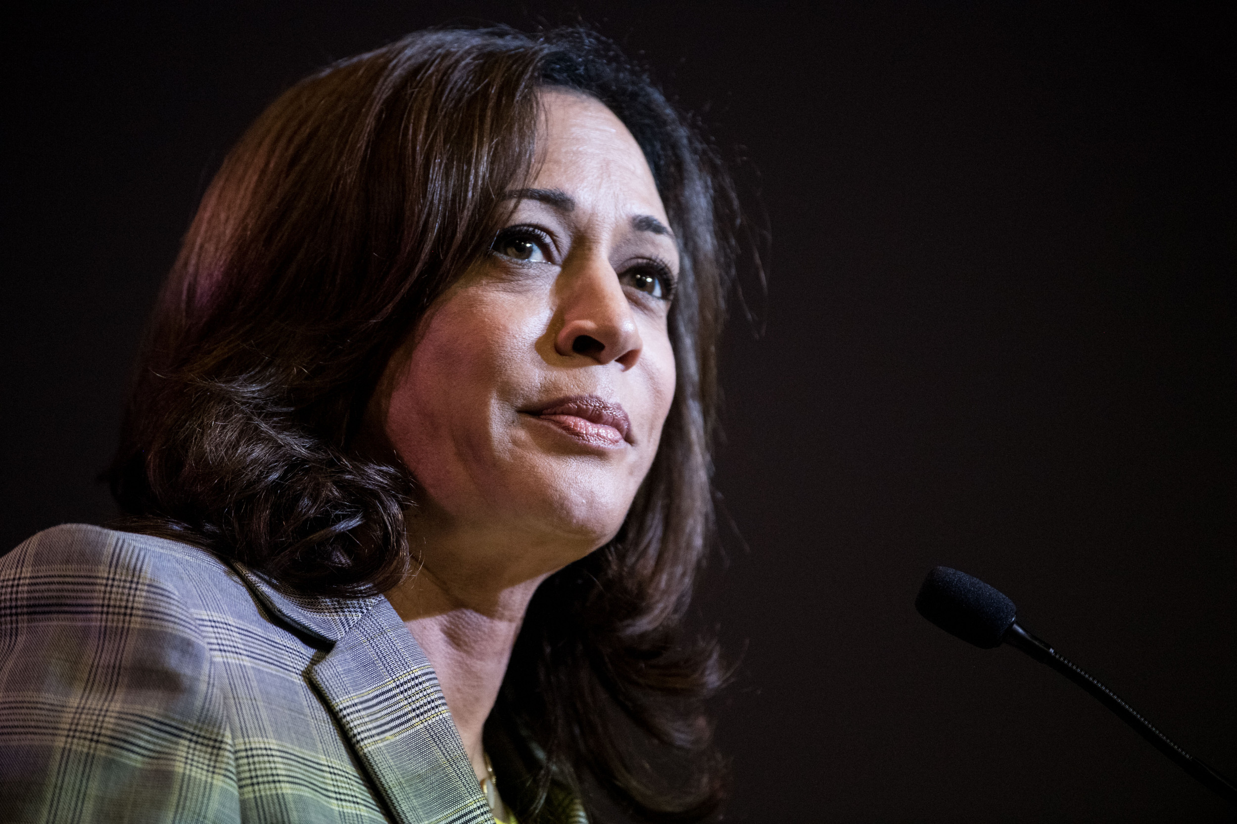 Russia Accused Of War Crimes By Poland As Kamala Harris Looks On