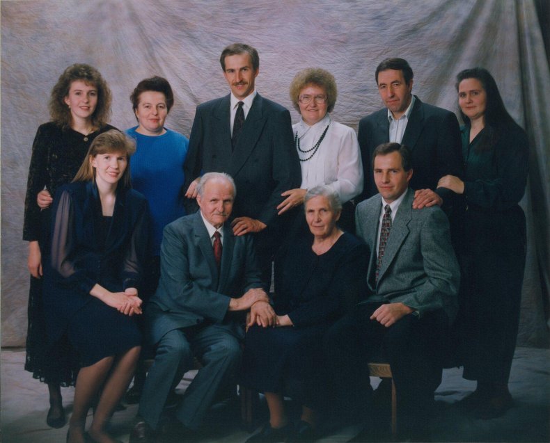 Victor and Emiliya Danusky and family