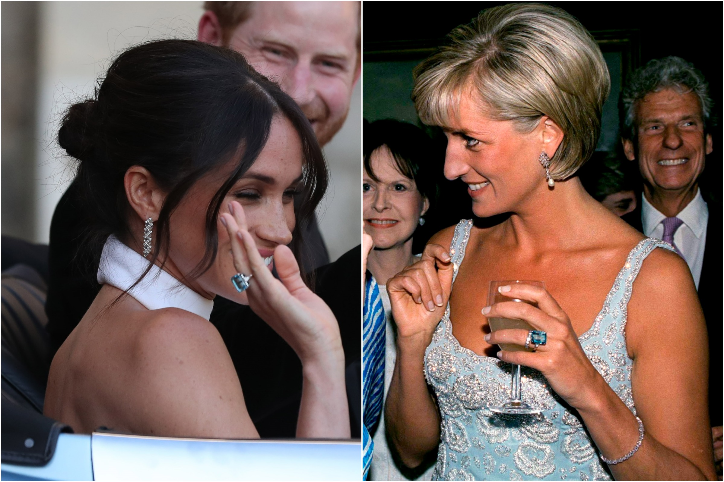 Meghan markle princess diana on sale ring