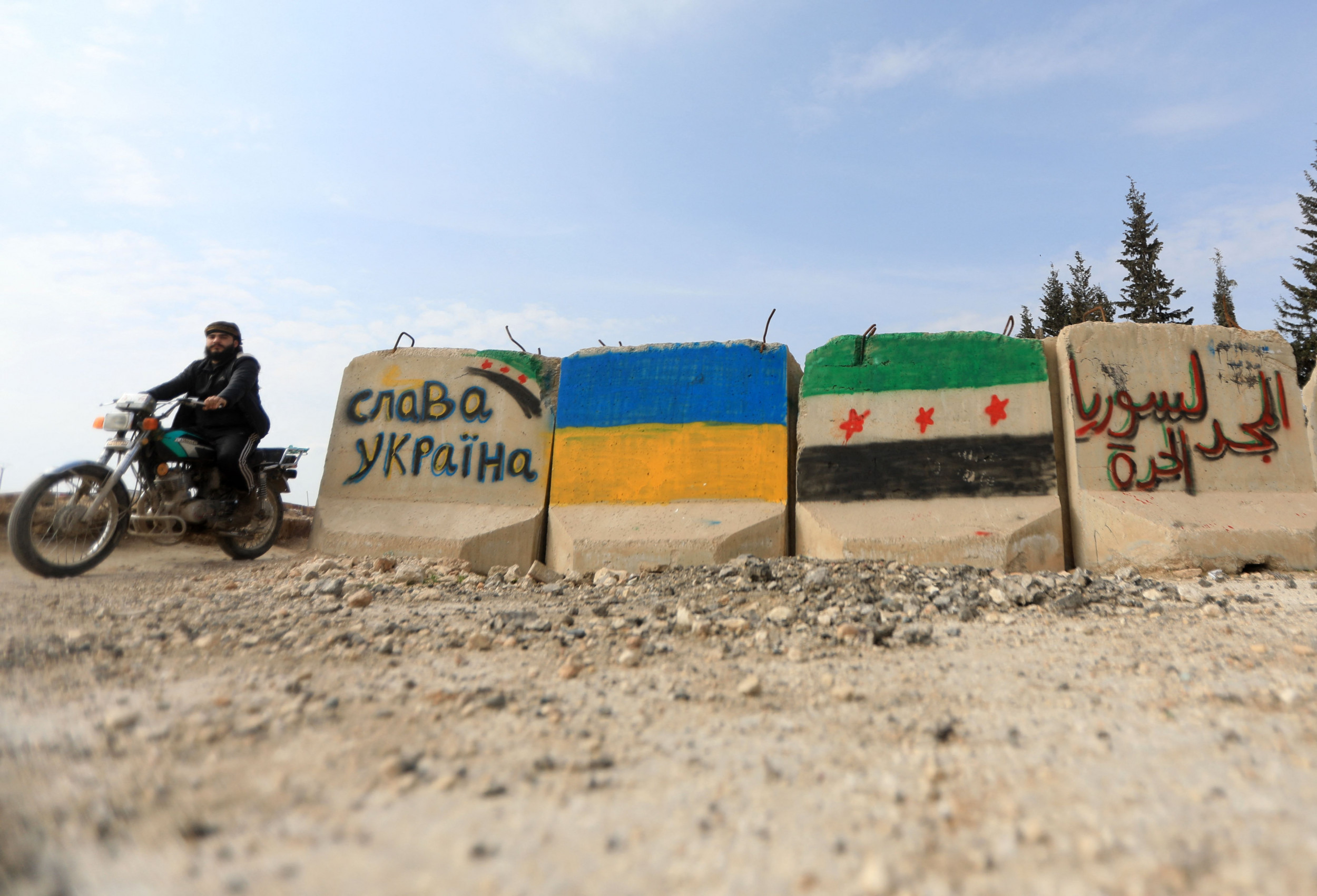 Syria's Civil War Comes To Ukraine As Rival Sides Sign Up To Fight Abroad