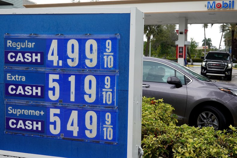 Gas station in Miami