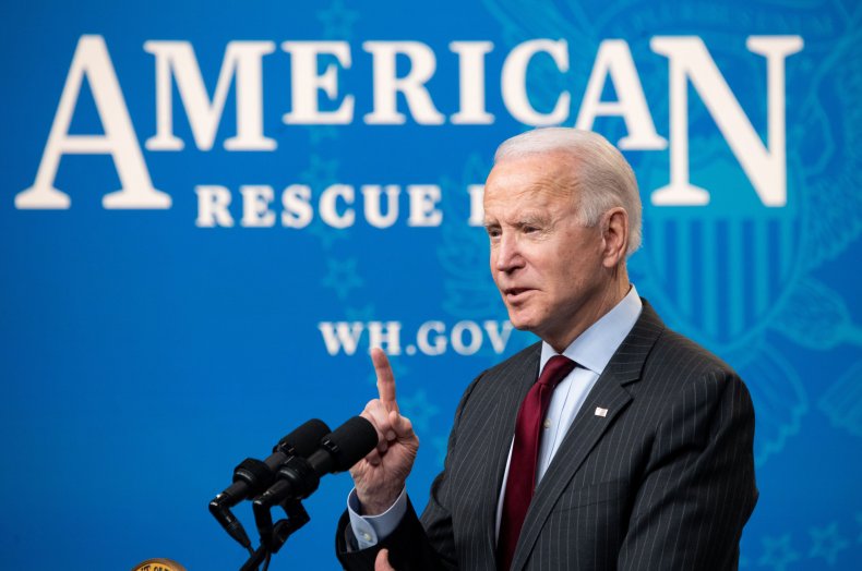 President Joe Biden speaks