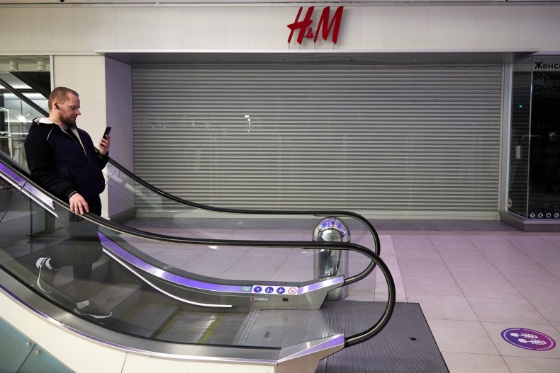 Western companies leave Russia