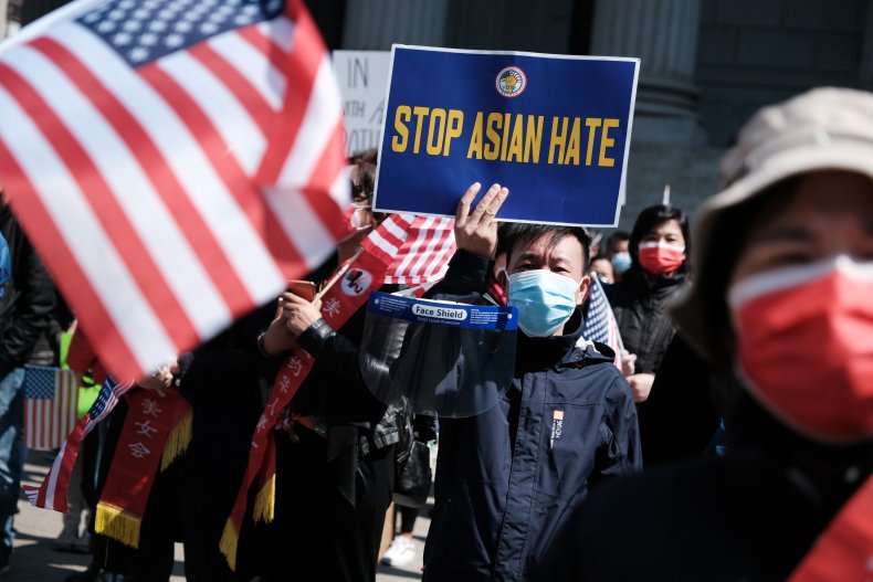 Protest against Asian hate