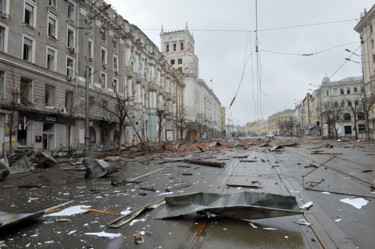 ukraine russia conflict bombing nuclear war