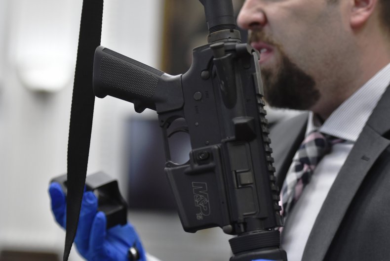 Kyle Rittenhouse's AR-15 Destroyed
