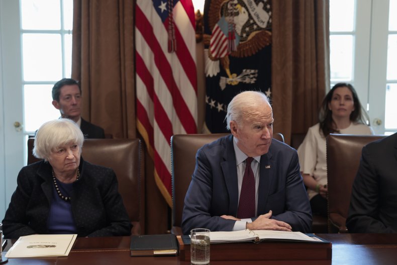 Biden Yellen Cabinet Meeting