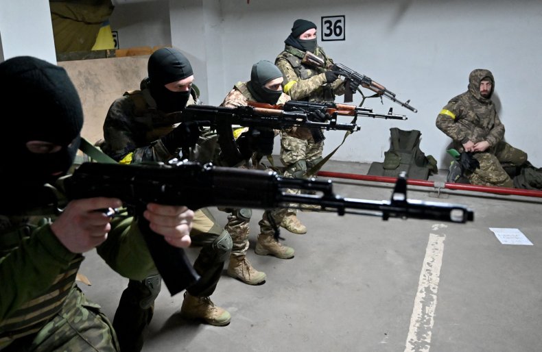Ukrainian Territorial Forces Training