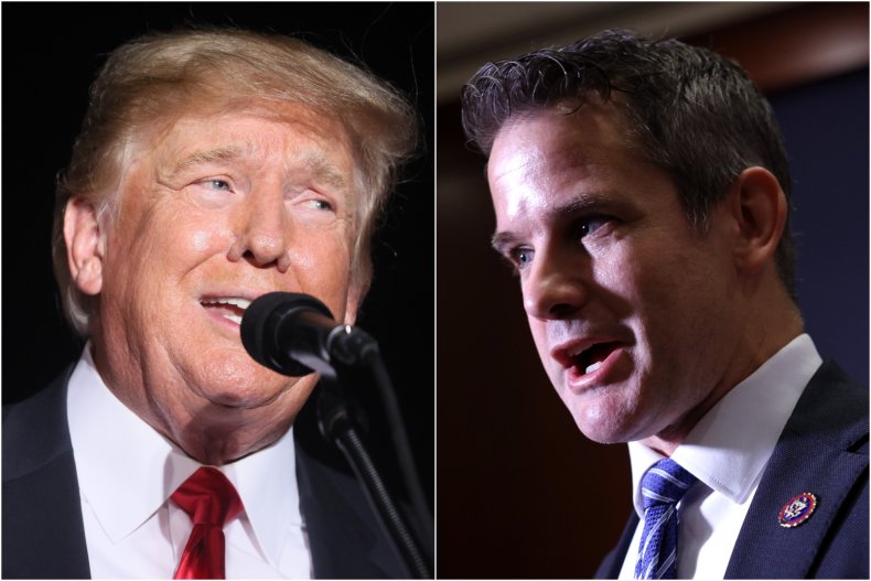 Composite Image Shows Trump and Kinzinger