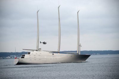 Andrey Melnichenkos sailing yacht 