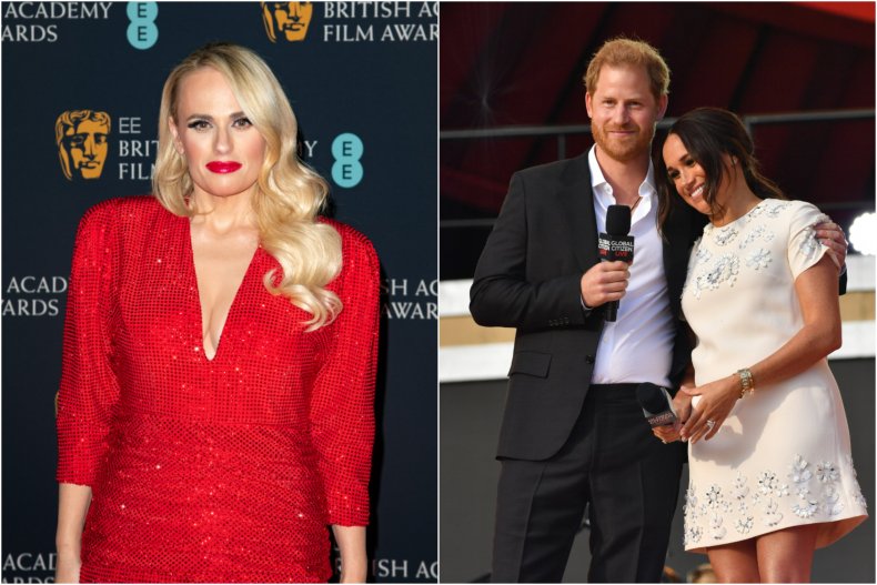 Rebel Wilson Harry and Meghan