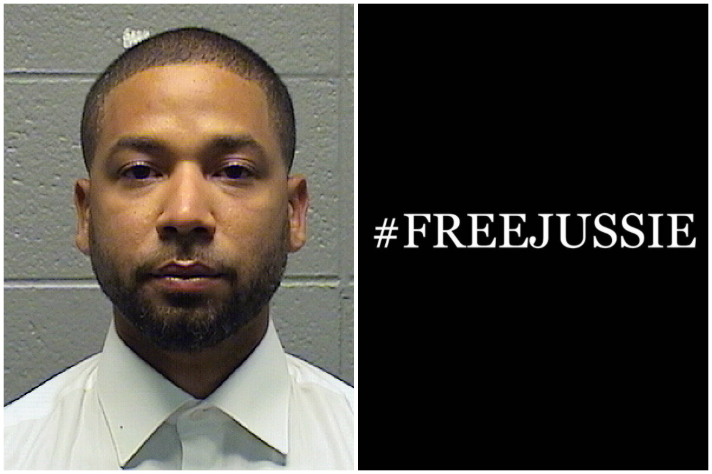 Jussie Smollett Supporters Rally Outside Cook County Jail, Demand He Be Freed